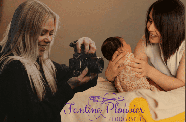 Fantine Pouvlier Escapade bien naître thérapeutique bain bébé photographié biarritz