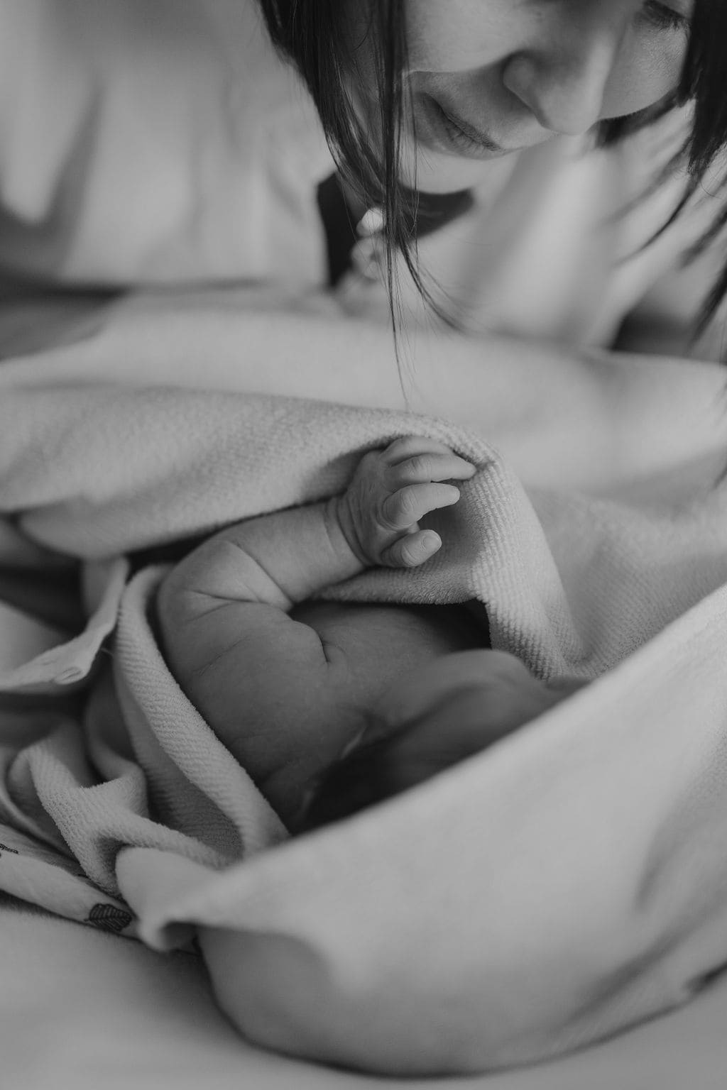 maman et bébé tout proches